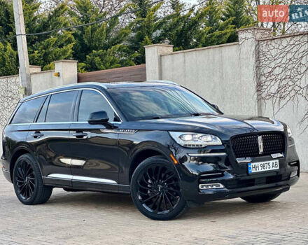 Черный Линкольн Авиатор, объемом двигателя 3 л и пробегом 49 тыс. км за 41300 $, фото 1 на Automoto.ua