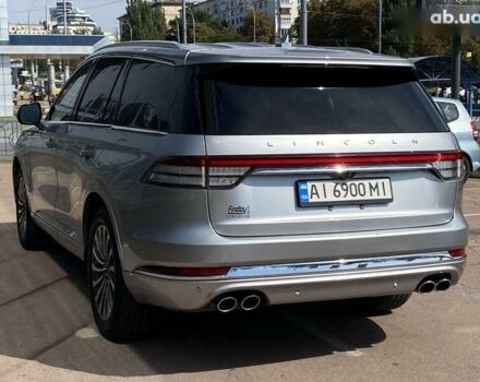 Серый Линкольн Авиатор, объемом двигателя 3 л и пробегом 53 тыс. км за 39500 $, фото 4 на Automoto.ua