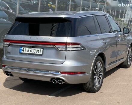 Серый Линкольн Авиатор, объемом двигателя 3 л и пробегом 53 тыс. км за 39500 $, фото 3 на Automoto.ua
