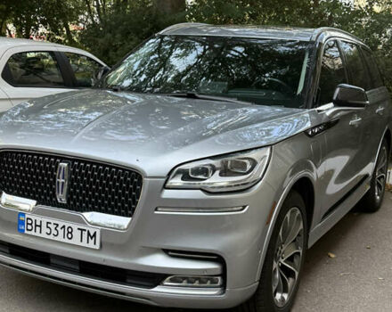 Серый Линкольн Авиатор, объемом двигателя 3 л и пробегом 58 тыс. км за 47999 $, фото 1 на Automoto.ua