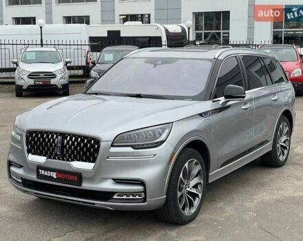 Серый Линкольн Авиатор, объемом двигателя 3 л и пробегом 52 тыс. км за 35990 $, фото 2 на Automoto.ua