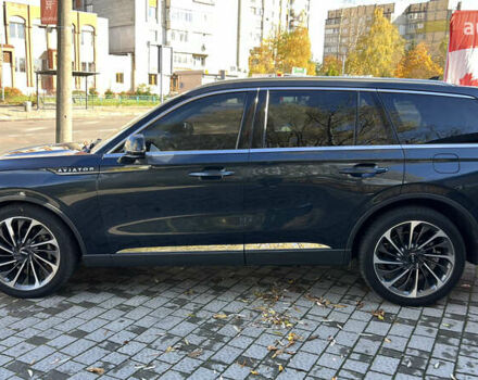 Серый Линкольн Авиатор, объемом двигателя 3 л и пробегом 48 тыс. км за 48500 $, фото 3 на Automoto.ua