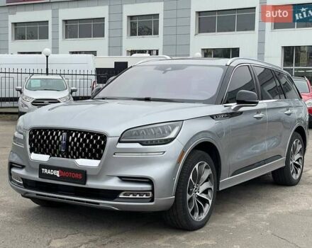 Серый Линкольн Авиатор, объемом двигателя 3 л и пробегом 52 тыс. км за 35990 $, фото 1 на Automoto.ua