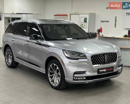 Серый Линкольн Авиатор, объемом двигателя 3 л и пробегом 53 тыс. км за 37190 $, фото 1 на Automoto.ua
