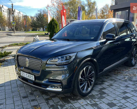 Серый Линкольн Авиатор, объемом двигателя 3 л и пробегом 48 тыс. км за 48500 $, фото 2 на Automoto.ua