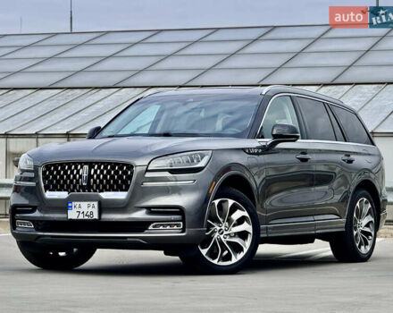 Серый Линкольн Авиатор, объемом двигателя 2.95 л и пробегом 35 тыс. км за 52500 $, фото 1 на Automoto.ua