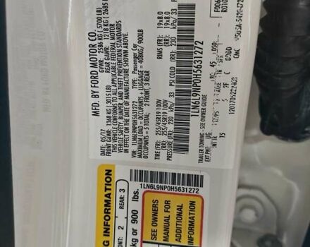 Белый Линкольн Континенталь, объемом двигателя 2.7 л и пробегом 105 тыс. км за 18000 $, фото 16 на Automoto.ua