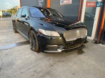 Черный Линкольн Континенталь, объемом двигателя 2.96 л и пробегом 79 тыс. км за 12800 $, фото 1 на Automoto.ua