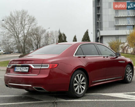 Красный Линкольн Континенталь, объемом двигателя 3.73 л и пробегом 110 тыс. км за 13300 $, фото 20 на Automoto.ua