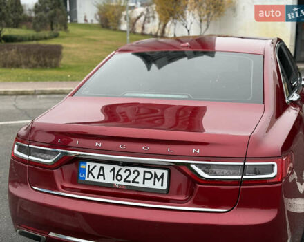 Красный Линкольн Континенталь, объемом двигателя 3.73 л и пробегом 110 тыс. км за 13300 $, фото 16 на Automoto.ua