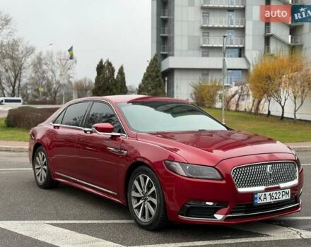 Красный Линкольн Континенталь, объемом двигателя 3.73 л и пробегом 110 тыс. км за 13300 $, фото 1 на Automoto.ua