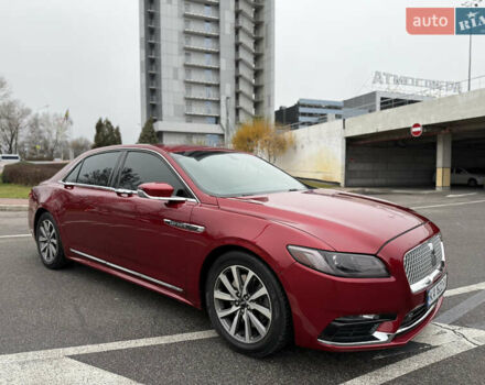 Красный Линкольн Континенталь, объемом двигателя 3.73 л и пробегом 110 тыс. км за 13300 $, фото 3 на Automoto.ua