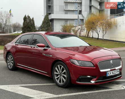 Красный Линкольн Континенталь, объемом двигателя 3.73 л и пробегом 110 тыс. км за 13300 $, фото 2 на Automoto.ua