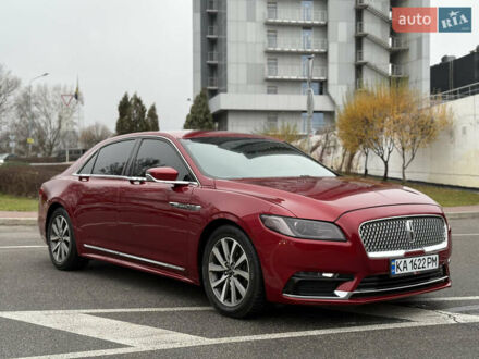 Красный Линкольн Континенталь, объемом двигателя 3.73 л и пробегом 110 тыс. км за 13300 $, фото 1 на Automoto.ua