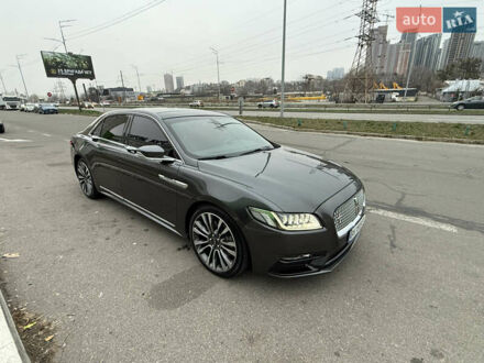 Серый Линкольн Континенталь, объемом двигателя 3.73 л и пробегом 82 тыс. км за 22000 $, фото 1 на Automoto.ua