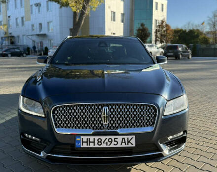 Синий Линкольн Континенталь, объемом двигателя 2.96 л и пробегом 108 тыс. км за 18500 $, фото 1 на Automoto.ua