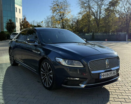 Синий Линкольн Континенталь, объемом двигателя 2.96 л и пробегом 108 тыс. км за 18500 $, фото 2 на Automoto.ua