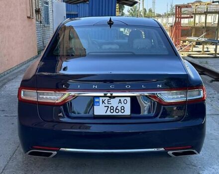 Синий Линкольн Континенталь, объемом двигателя 2.69 л и пробегом 73 тыс. км за 23000 $, фото 3 на Automoto.ua