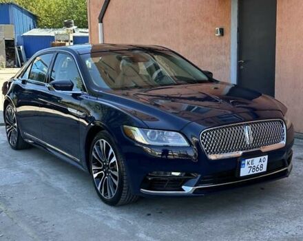 Синий Линкольн Континенталь, объемом двигателя 2.69 л и пробегом 73 тыс. км за 23000 $, фото 2 на Automoto.ua