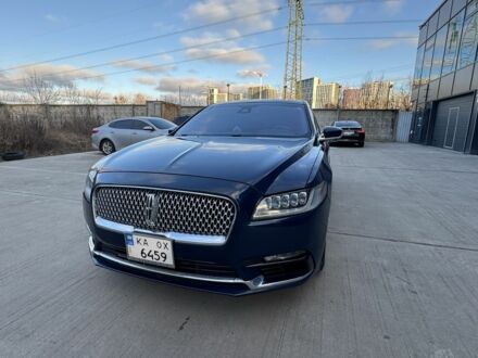 Синій Лінкольн Континенталь, об'ємом двигуна 3 л та пробігом 215 тис. км за 25000 $, фото 1 на Automoto.ua