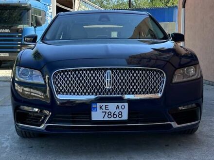 Синий Линкольн Континенталь, объемом двигателя 2.69 л и пробегом 73 тыс. км за 23000 $, фото 1 на Automoto.ua