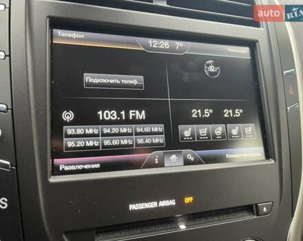 Синій Лінкольн МКС, об'ємом двигуна 2.26 л та пробігом 145 тис. км за 16900 $, фото 20 на Automoto.ua