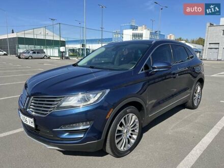 Синій Лінкольн МКС, об'ємом двигуна 2 л та пробігом 96 тис. км за 13500 $, фото 1 на Automoto.ua