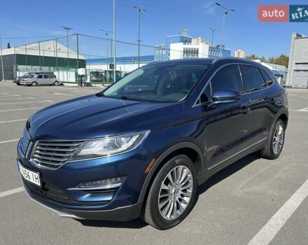 Синій Лінкольн МКС, об'ємом двигуна 2 л та пробігом 96 тис. км за 13500 $, фото 1 на Automoto.ua