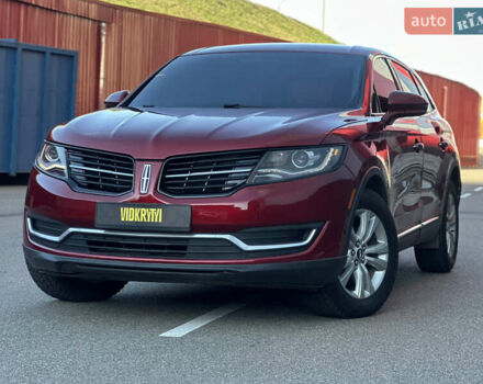 Красный Линкольн МКХ, объемом двигателя 2.69 л и пробегом 167 тыс. км за 16900 $, фото 1 на Automoto.ua