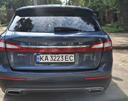 Синий Линкольн МКХ, объемом двигателя 3.73 л и пробегом 124 тыс. км за 19900 $, фото 4 на Automoto.ua