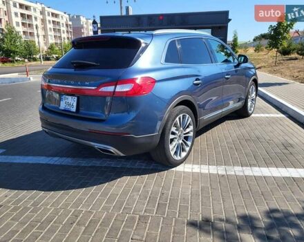 Синий Линкольн МКХ, объемом двигателя 3.73 л и пробегом 153 тыс. км за 16900 $, фото 3 на Automoto.ua