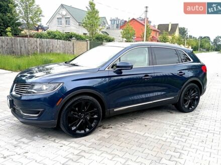 Синій Лінкольн MKX, об'ємом двигуна 2.69 л та пробігом 112 тис. км за 17999 $, фото 1 на Automoto.ua