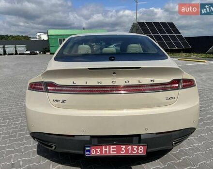 Бежевий Лінкольн MKZ, об'ємом двигуна 2 л та пробігом 116 тис. км за 12900 $, фото 6 на Automoto.ua
