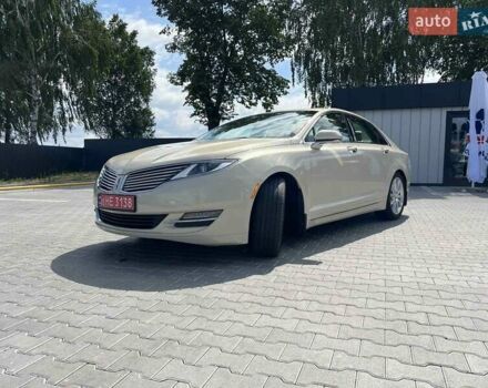 Бежевий Лінкольн MKZ, об'ємом двигуна 2 л та пробігом 116 тис. км за 12900 $, фото 3 на Automoto.ua