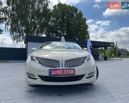 Бежевий Лінкольн MKZ, об'ємом двигуна 2 л та пробігом 116 тис. км за 12900 $, фото 2 на Automoto.ua