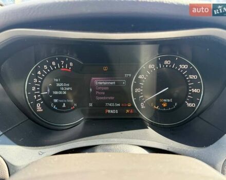 Чорний Лінкольн MKZ, об'ємом двигуна 2 л та пробігом 125 тис. км за 10200 $, фото 10 на Automoto.ua