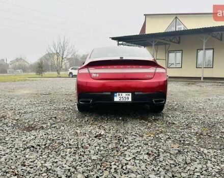 Красный Линкольн МКЗ, объемом двигателя 2 л и пробегом 141 тыс. км за 12500 $, фото 6 на Automoto.ua