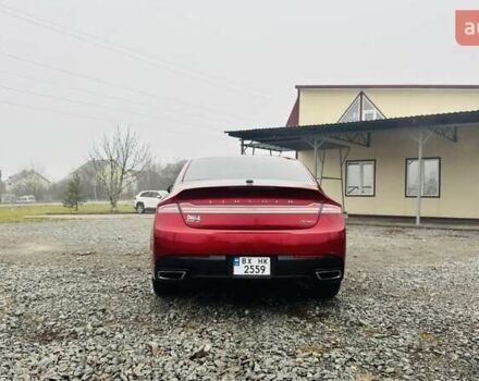 Красный Линкольн МКЗ, объемом двигателя 2 л и пробегом 141 тыс. км за 12500 $, фото 5 на Automoto.ua