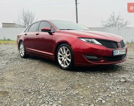 Красный Линкольн МКЗ, объемом двигателя 2 л и пробегом 141 тыс. км за 12500 $, фото 1 на Automoto.ua