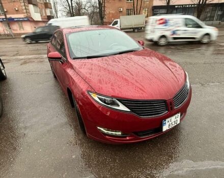 Червоний Лінкольн MKZ, об'ємом двигуна 2 л та пробігом 73 тис. км за 16000 $, фото 4 на Automoto.ua
