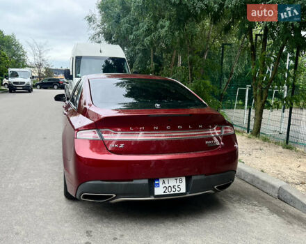 Червоний Лінкольн MKZ, об'ємом двигуна 2 л та пробігом 147 тис. км за 14200 $, фото 2 на Automoto.ua