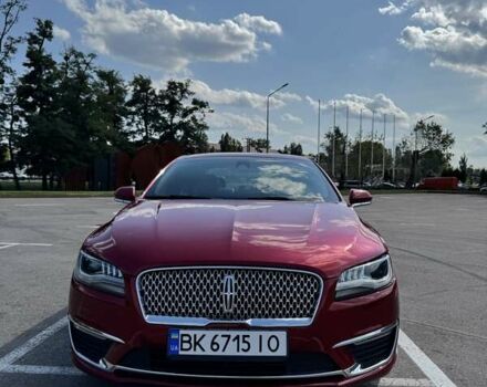 Красный Линкольн МКЗ, объемом двигателя 2 л и пробегом 33 тыс. км за 21500 $, фото 1 на Automoto.ua