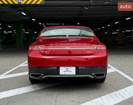 Красный Линкольн МКЗ, объемом двигателя 2 л и пробегом 36 тыс. км за 19990 $, фото 5 на Automoto.ua