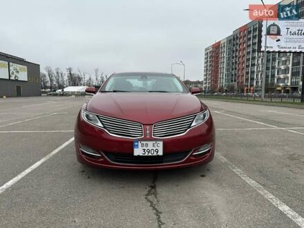 Красный Линкольн МКЗ, объемом двигателя 2 л и пробегом 169 тыс. км за 12500 $, фото 1 на Automoto.ua