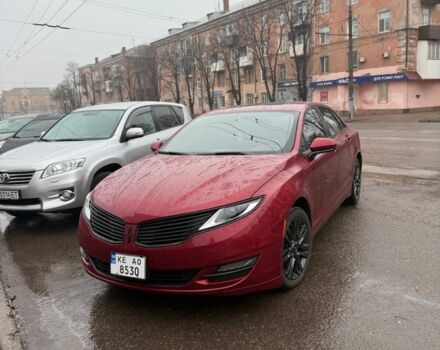 Красный Линкольн МКЗ, объемом двигателя 2 л и пробегом 73 тыс. км за 16000 $, фото 1 на Automoto.ua
