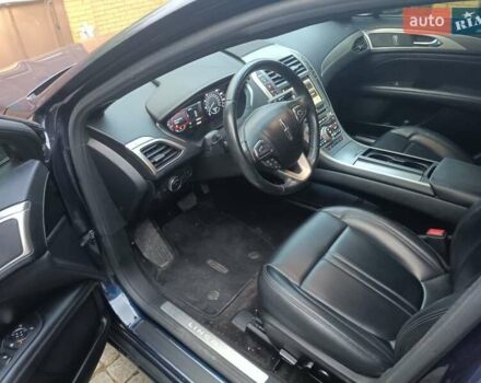 Синий Линкольн МКЗ, объемом двигателя 2 л и пробегом 125 тыс. км за 12500 $, фото 1 на Automoto.ua