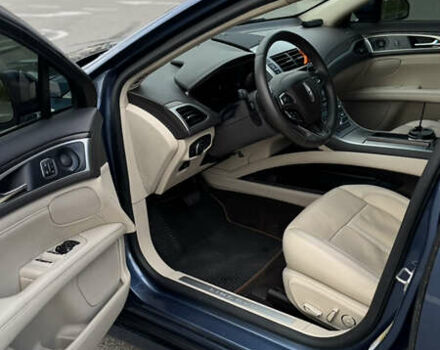 Синій Лінкольн MKZ, об'ємом двигуна 2 л та пробігом 90 тис. км за 16300 $, фото 14 на Automoto.ua