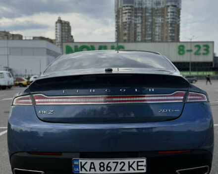 Синій Лінкольн MKZ, об'ємом двигуна 2 л та пробігом 90 тис. км за 16300 $, фото 4 на Automoto.ua