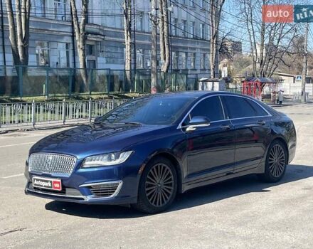 Синий Линкольн МКЗ, объемом двигателя 3 л и пробегом 147 тыс. км за 15640 $, фото 1 на Automoto.ua