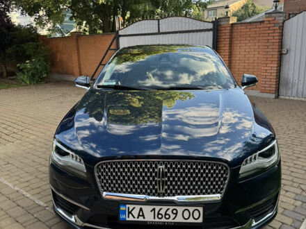 Синий Линкольн МКЗ, объемом двигателя 2 л и пробегом 87 тыс. км за 18200 $, фото 1 на Automoto.ua